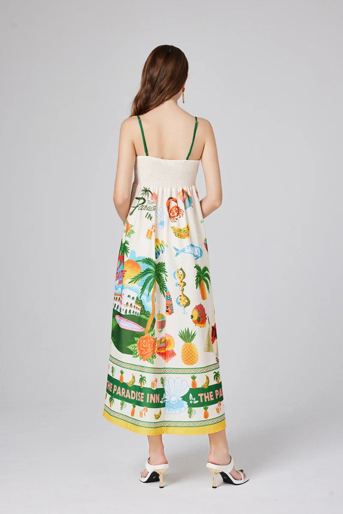 Emma | Robe Maxi d'Été Florale Boho Élégant