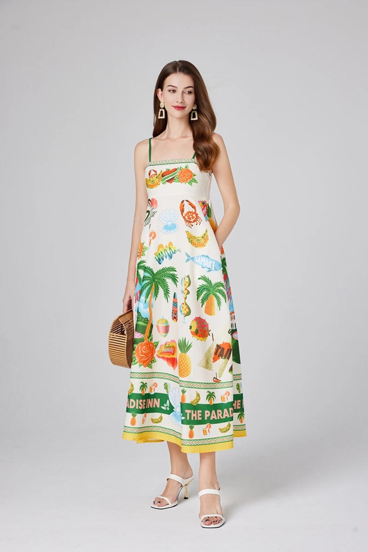 Emma | Robe Maxi d'Été Florale Boho Élégant