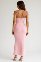 Claire | Robe Maxi d'Été Brodée de Fleurs Boho