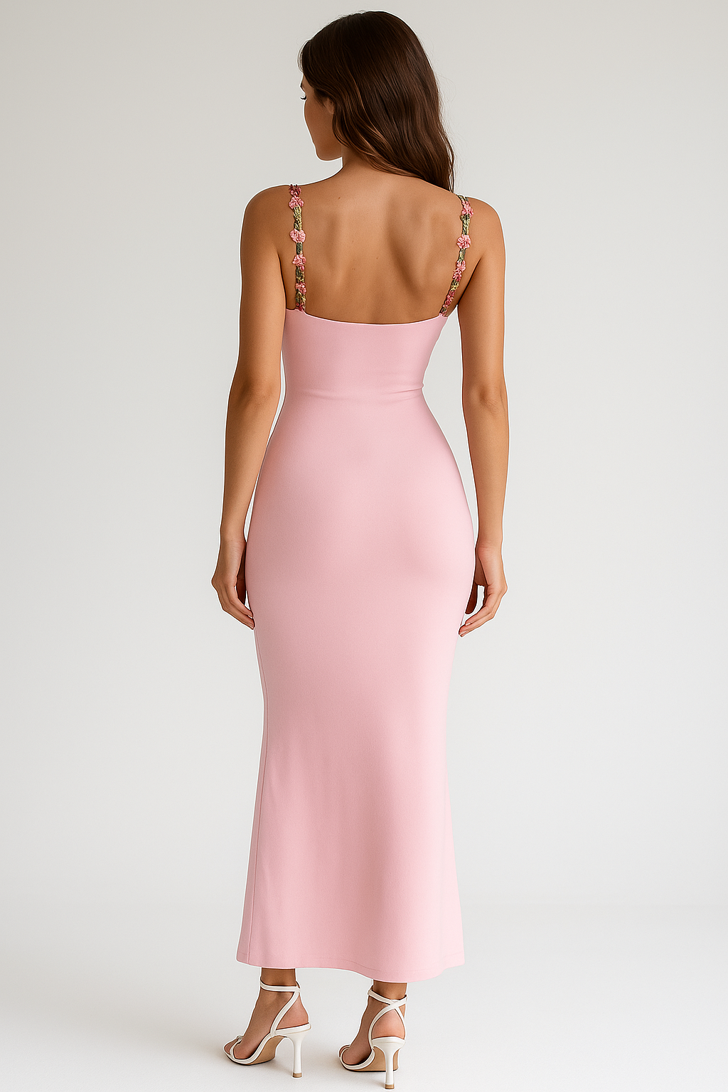 Claire | Robe Maxi d'Été Brodée de Fleurs Boho