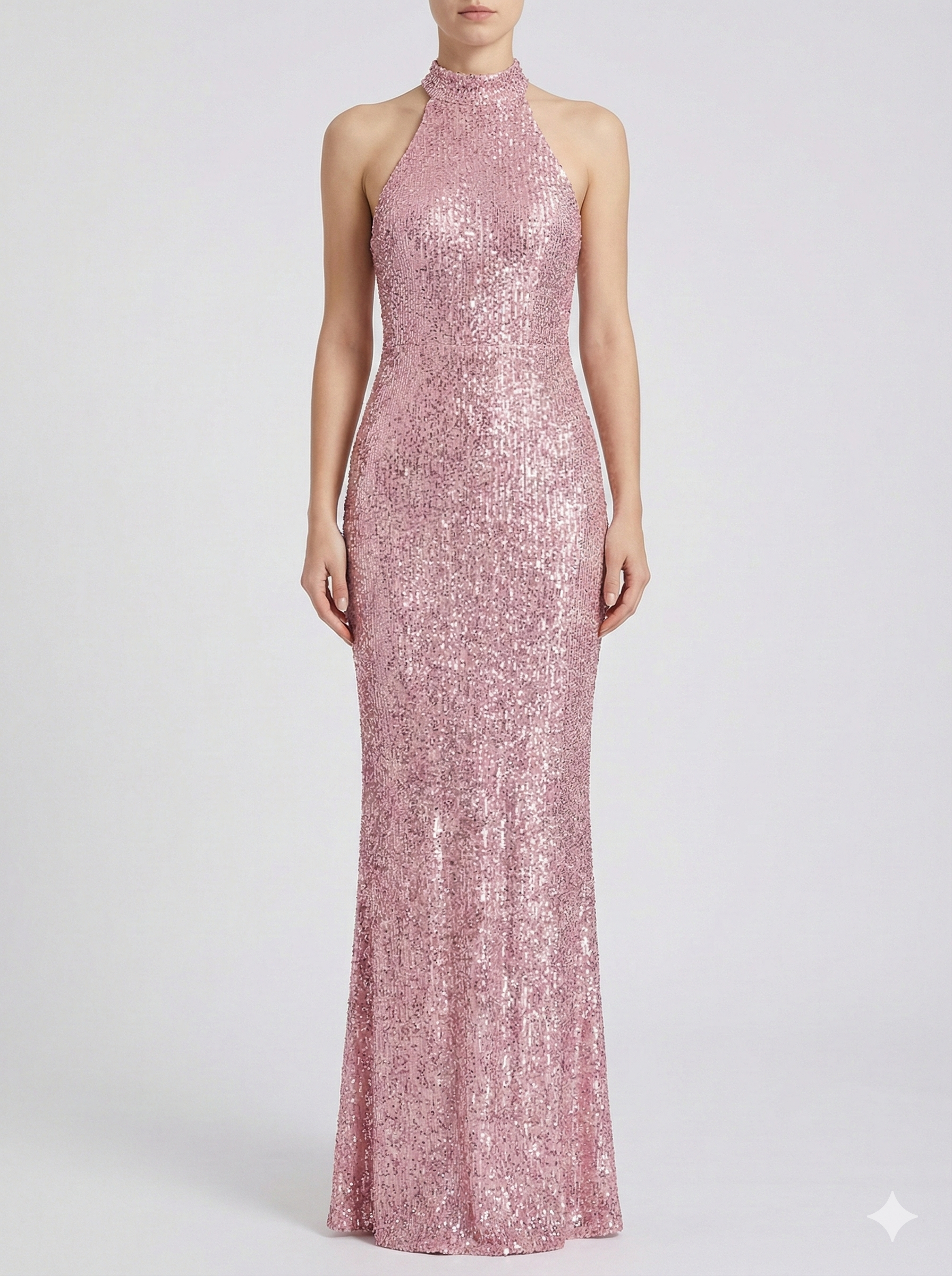 Emma | Robe Maxi Sequins Chic Élégante