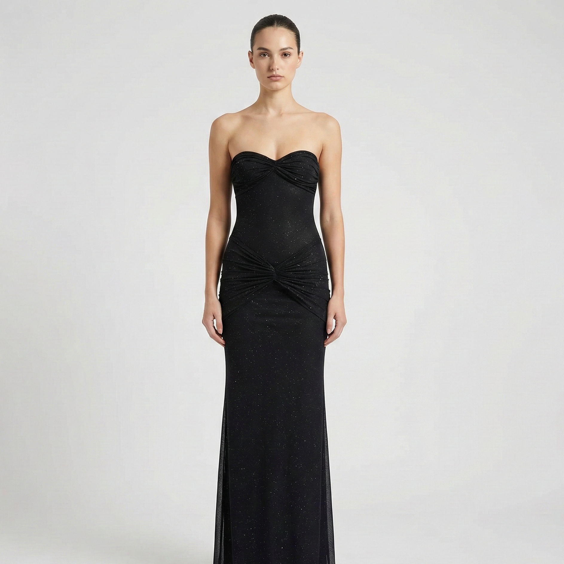 Léa | Robe Maxi Shimmer Tendance Élégante