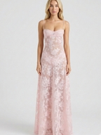 Claire | Robe Maxi en Dentelle Tendance Romantique