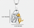 Olivia™ – Collier avec pendentif en forme de chien