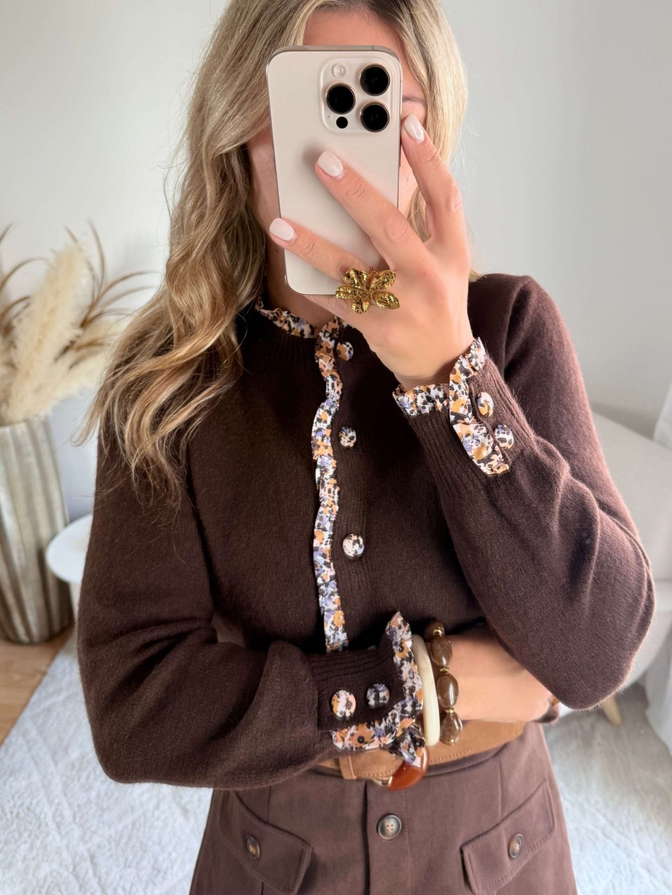 Gilet marron - Arlo