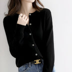 Léa | Cardigan à Boutons Doux Tendance Printanier