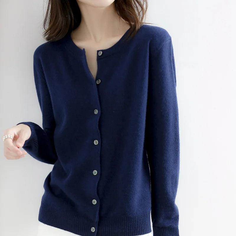 Léa | Cardigan à Boutons Doux Tendance Printanier