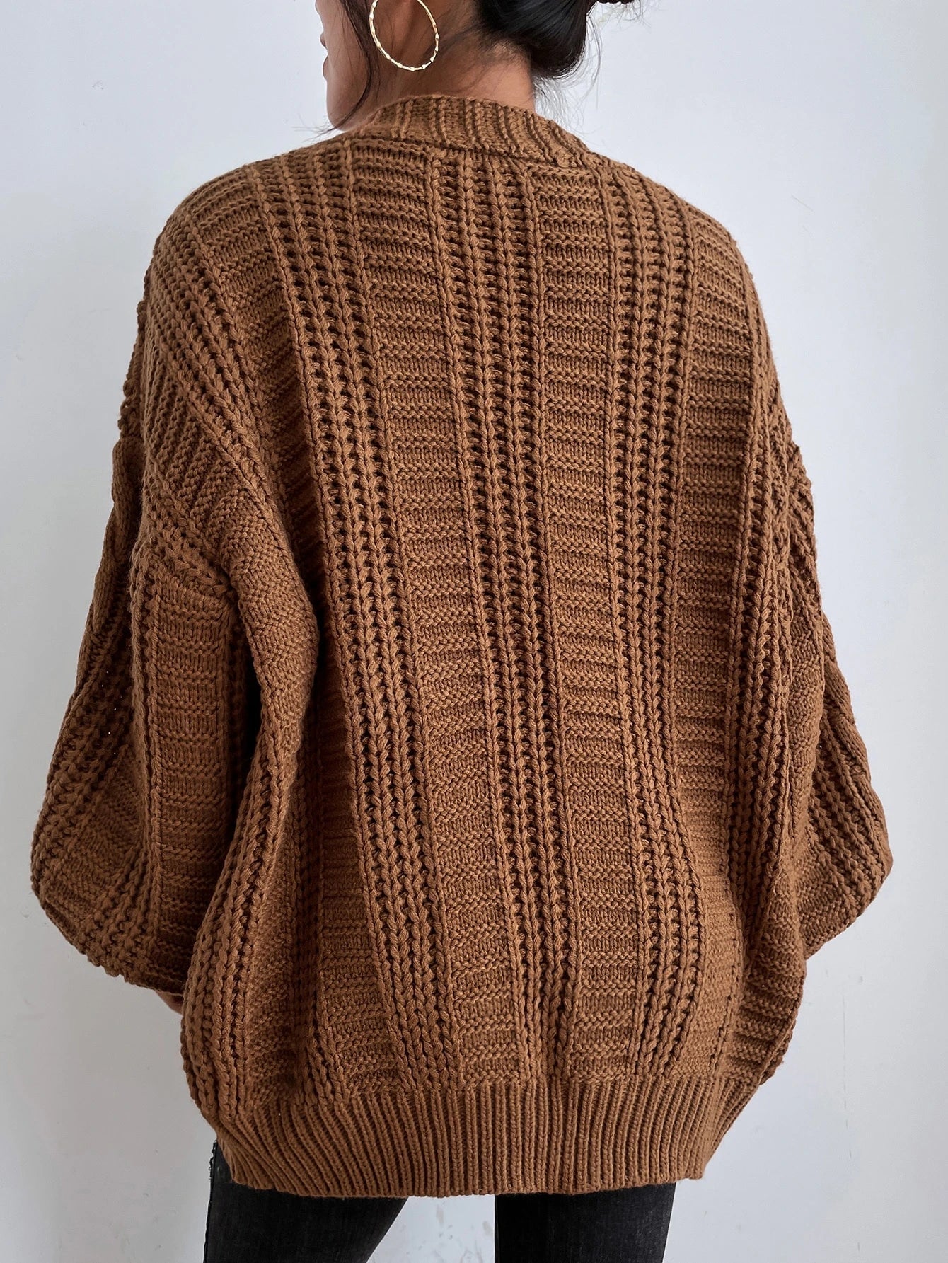 Camille | Cardigan en Maille Épais Tendance Effortless