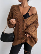 Camille | Cardigan en Maille Épais Tendance Effortless