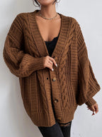Camille | Cardigan en Maille Épais Tendance Effortless