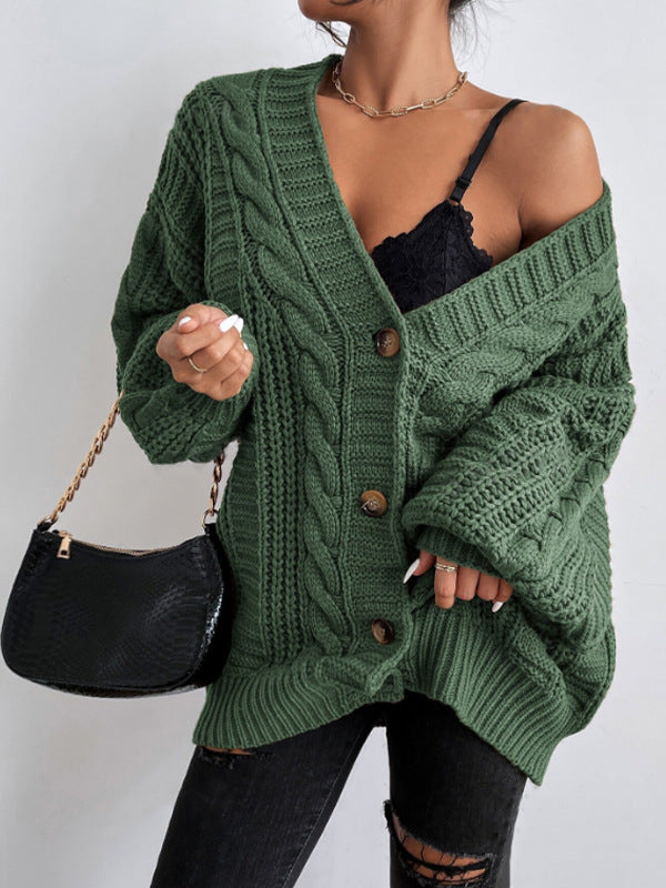 Camille | Cardigan en Tricot Oversize Tendance Élégant