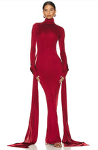 Camille | Robe Maxi de Soirée Rouge Tendance Élégant