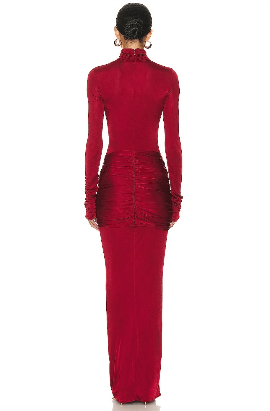 Camille | Robe Maxi de Soirée Rouge Tendance Élégant