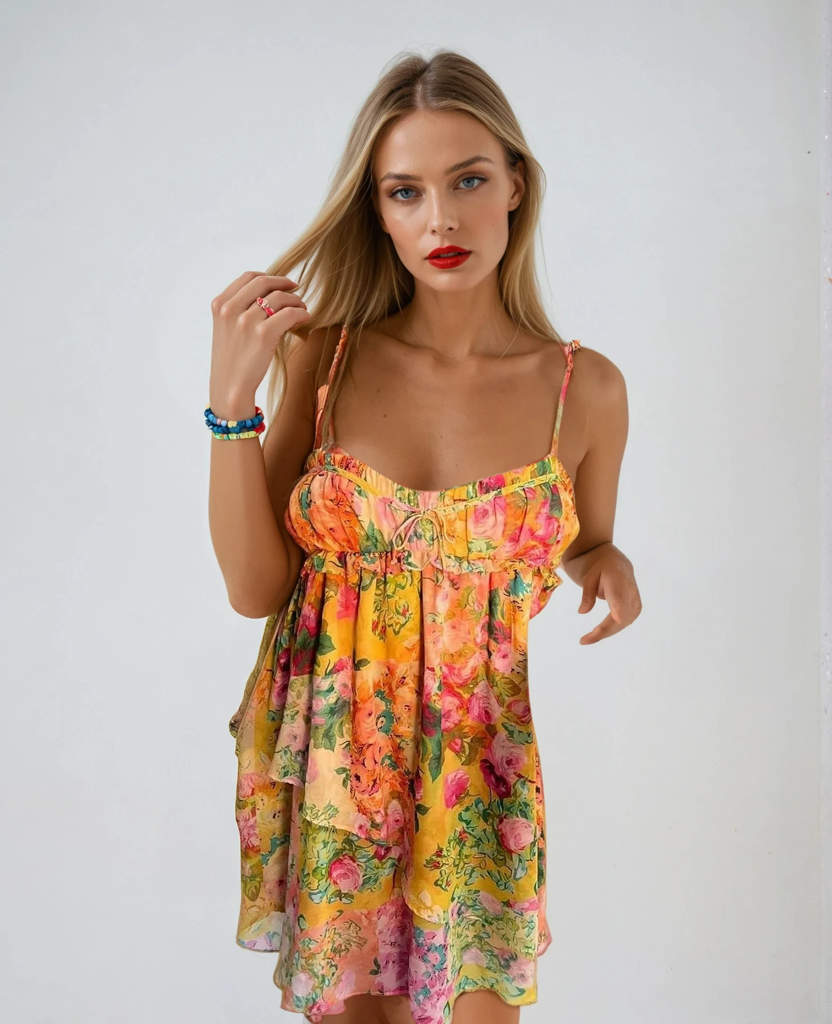 Juliette | Robe Mini d'Été Florale Tendance Élégante