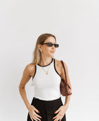Camille | Débardeur La Riviera Tendance Été Élégant