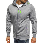 Maxime - Pull Zippé Capuche Sportswear Confort Homme