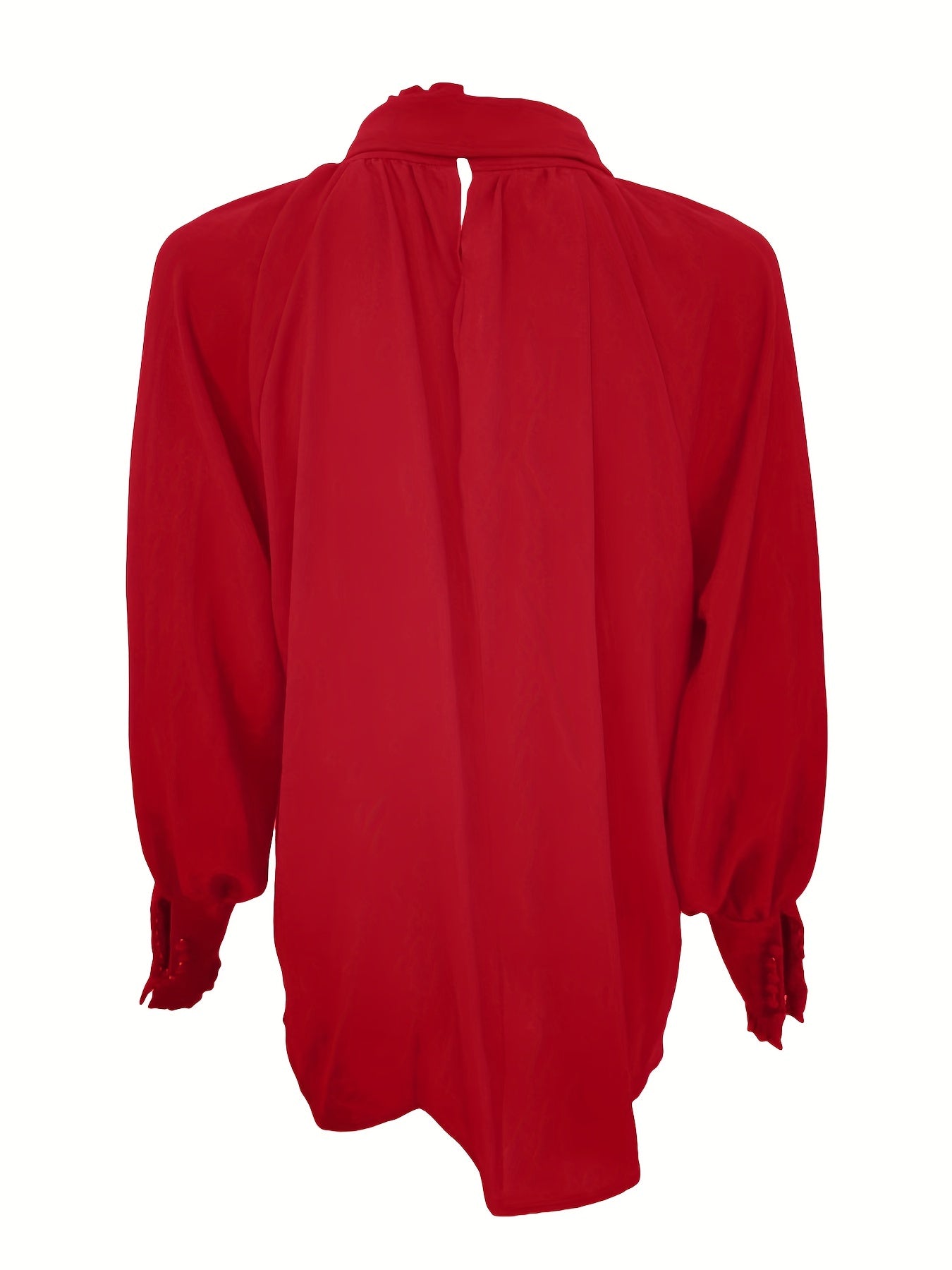 Emma | Blouse à Manches Longues Nœud Tendance Élégant