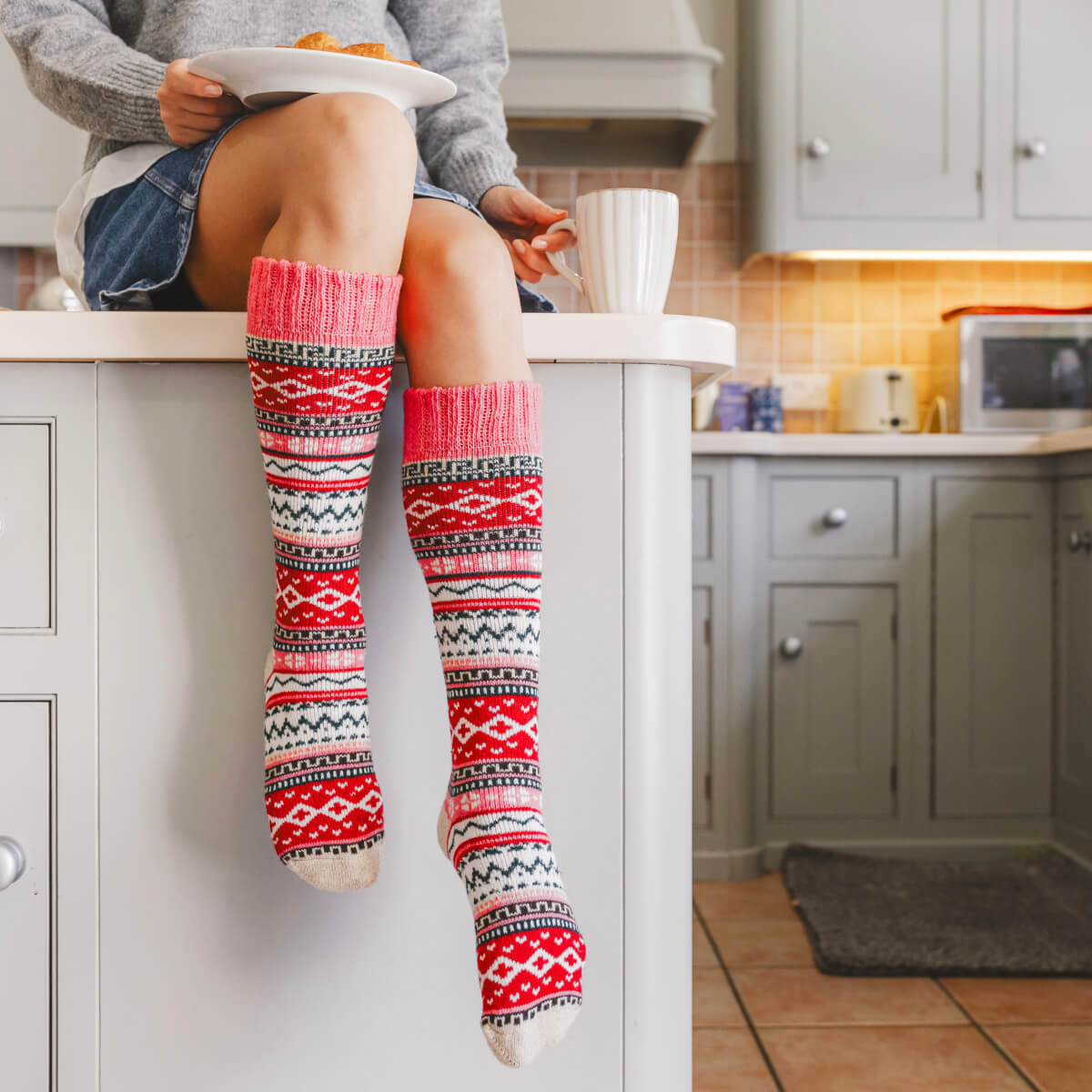 Ida High Socks (Set of 2 Pairs)