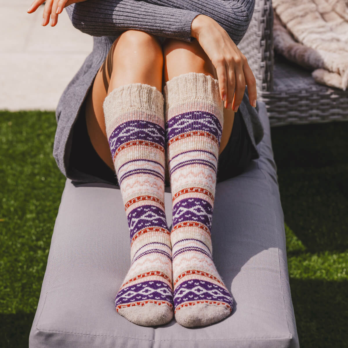 Ida High Socks (Set of 2 Pairs)