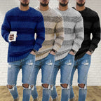 Georges - Pull en laine tricotée norvégienne homme