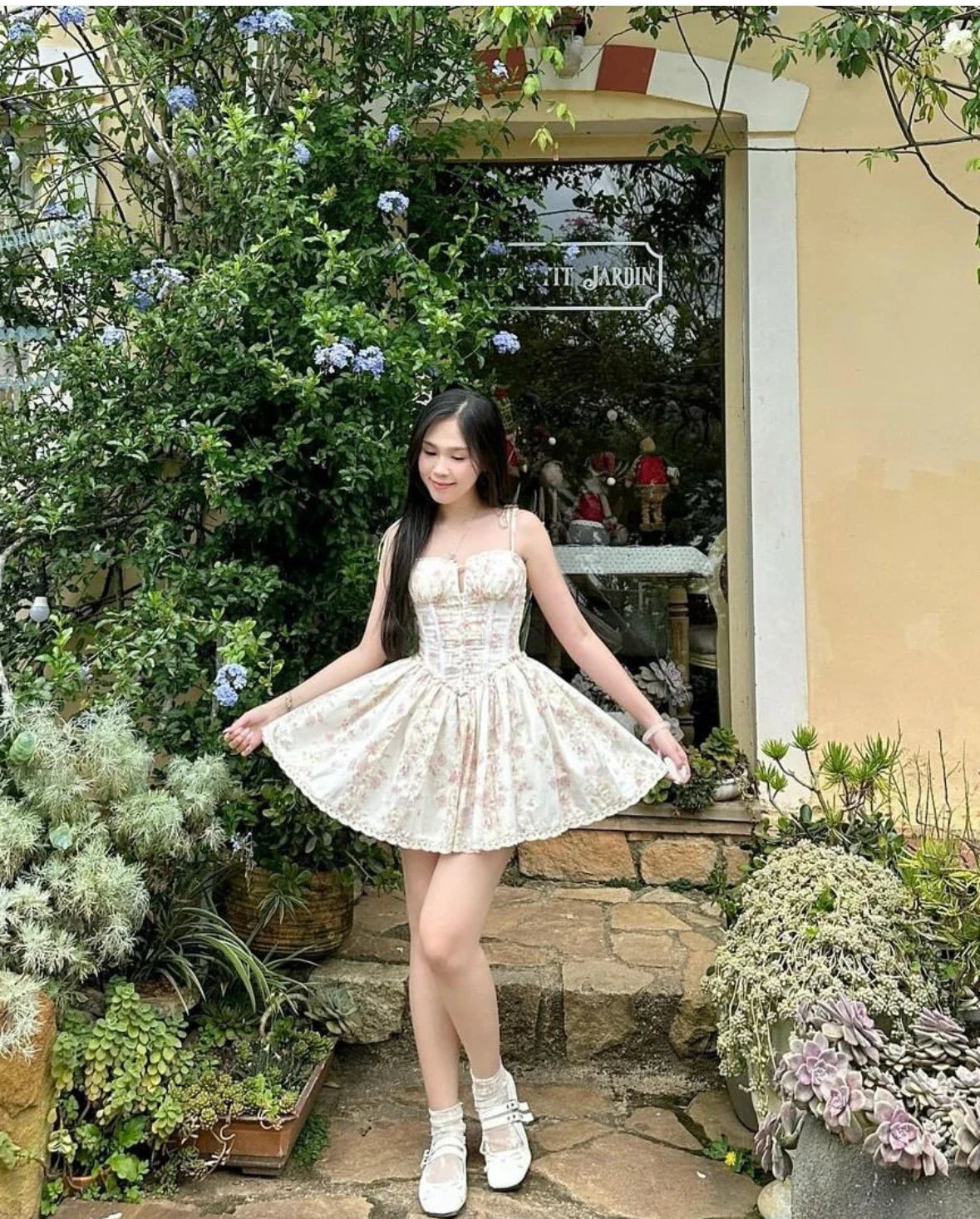 Élodie | Robe Mini à Taille Nouée Tendance Élégant