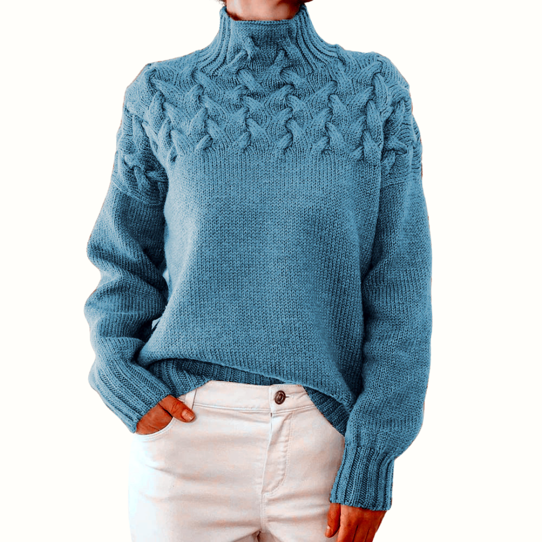 Talbot - Pull Roulé Chaud et Élégant