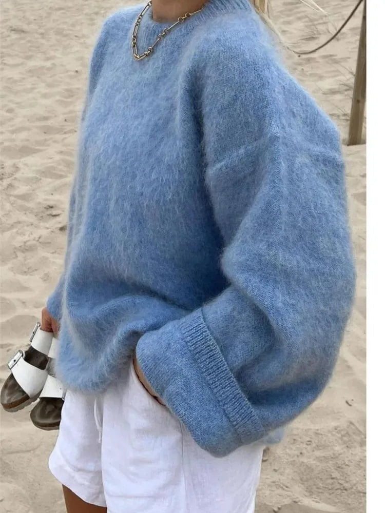 Laya | Pull Oversize en Laine Tendance Élégant