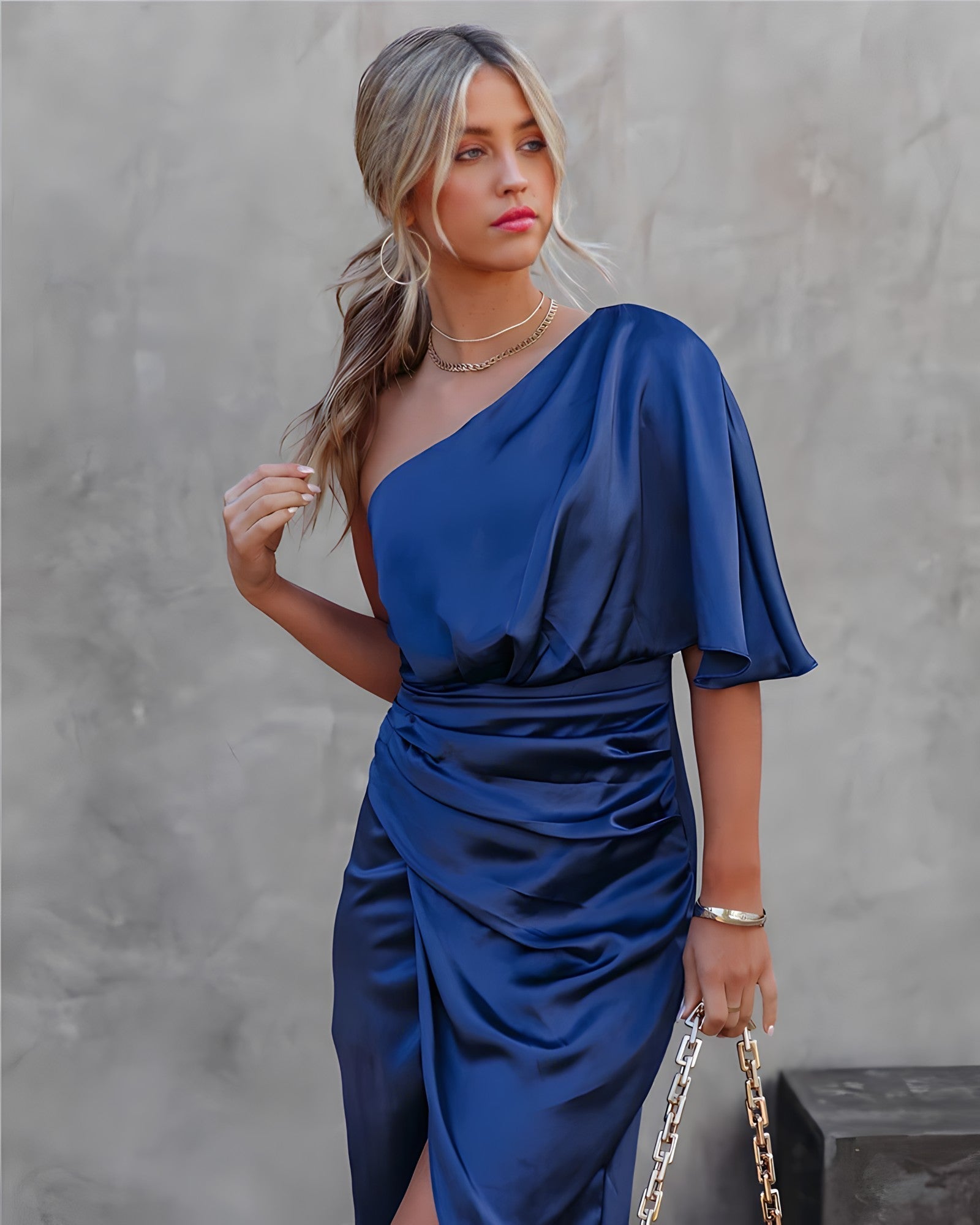 Marie | Robe de Cocktail Éléganter Tendance Printanière