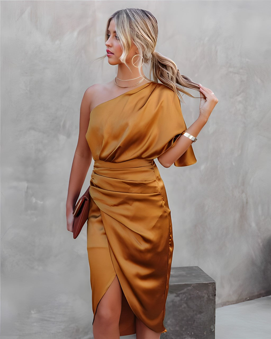 Marie | Robe de Cocktail Éléganter Tendance Printanière