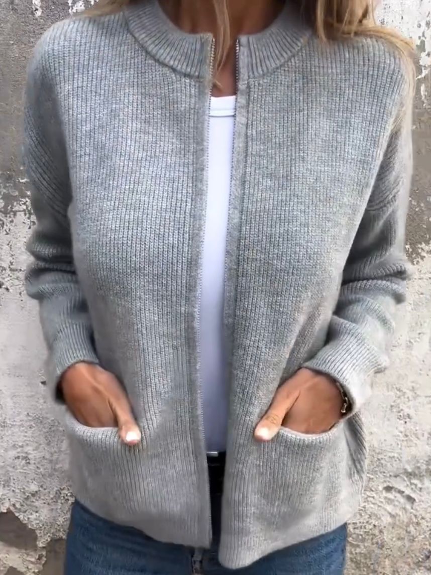 Emma | Cardigan Minimaliste Printemps Été Élégant