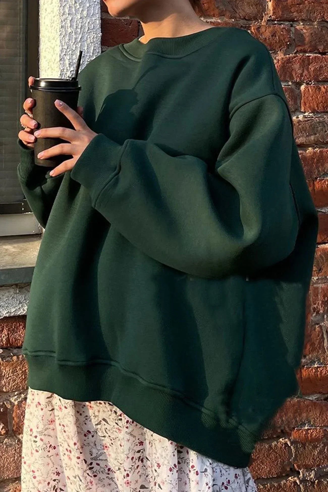 Camille | Sweatshirt Oversized Femme Tendance Élégant