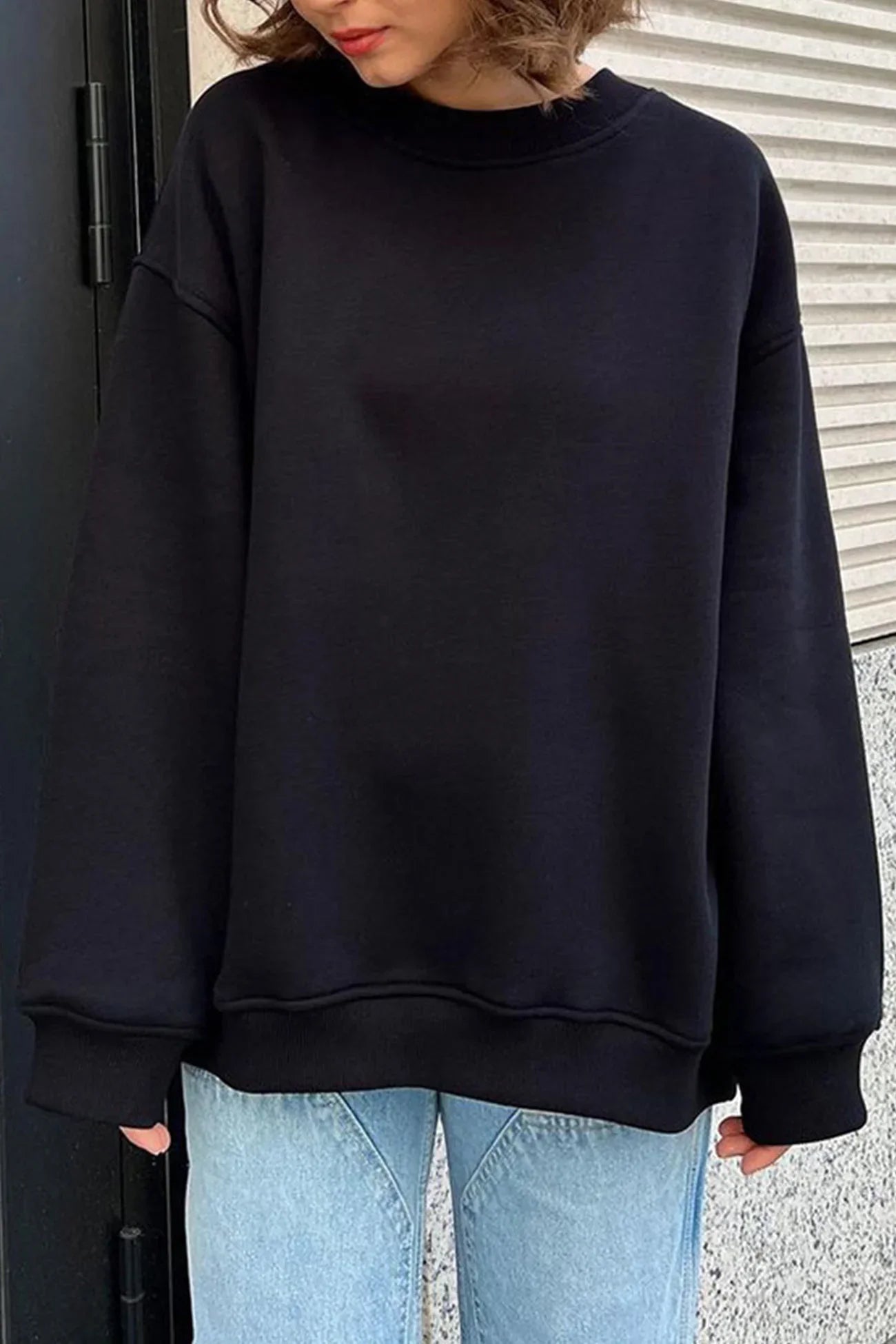 Camille | Sweatshirt Oversized Femme Tendance Élégant