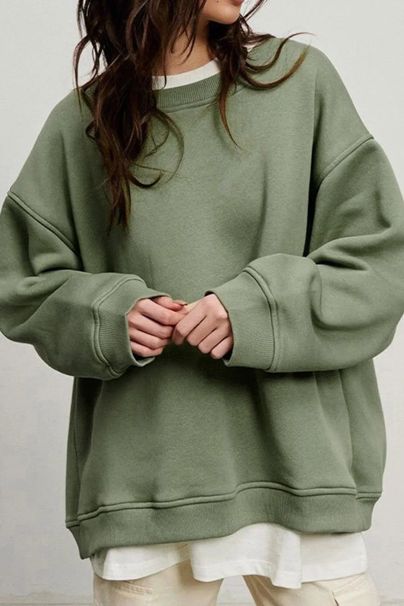 Camille | Sweatshirt Oversized Femme Tendance Élégant
