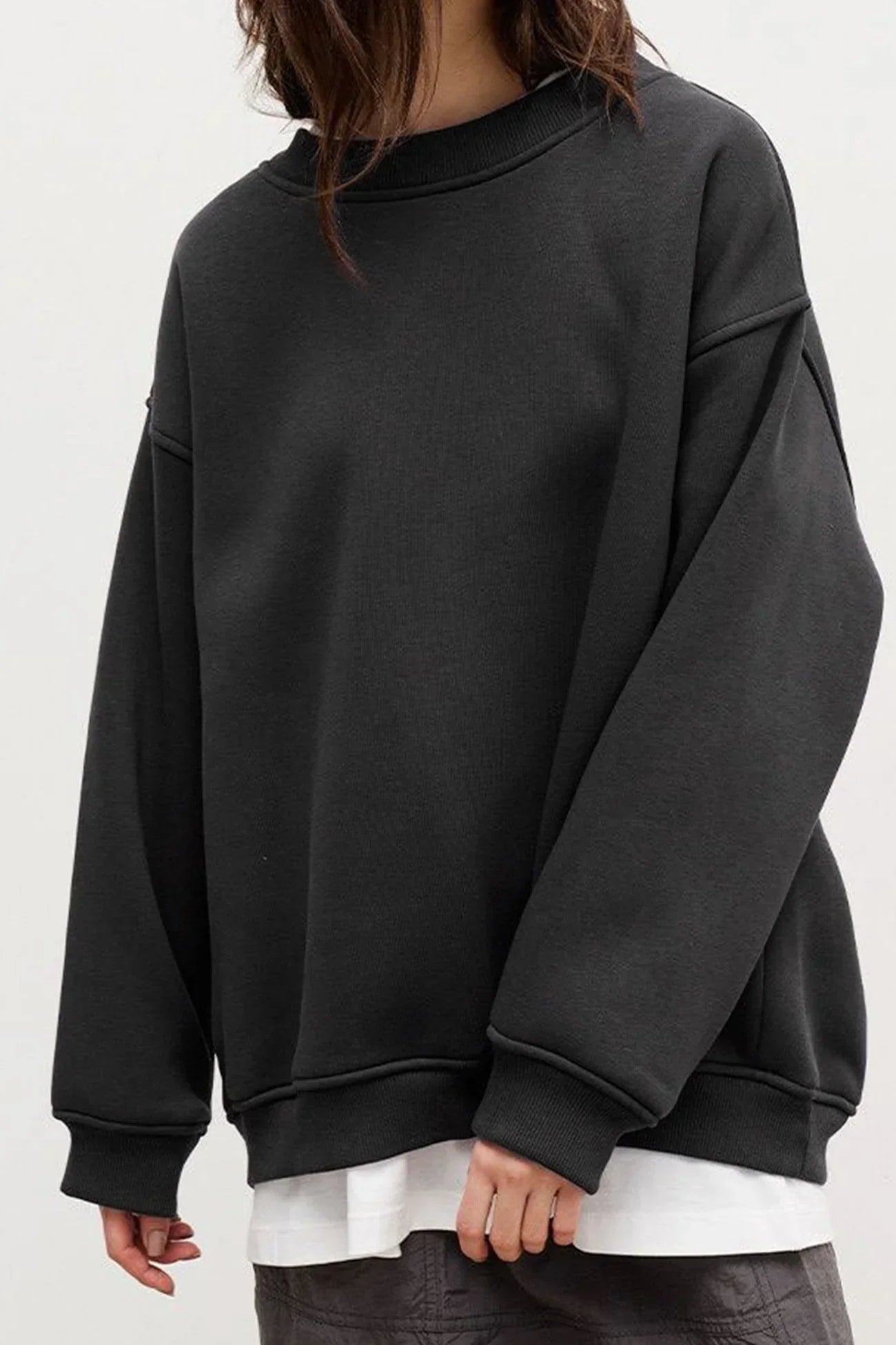Camille | Sweatshirt Oversized Femme Tendance Élégant