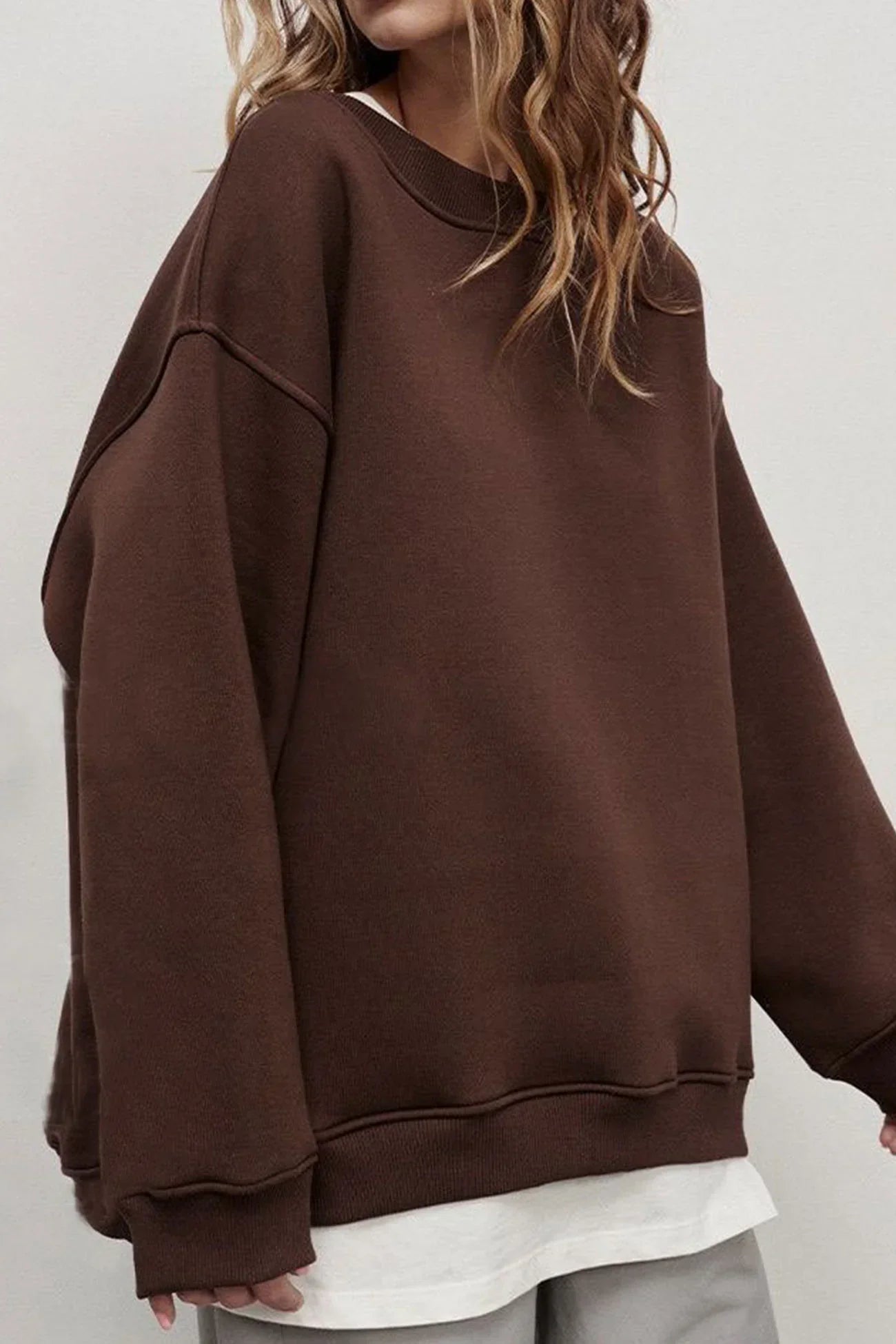 Camille | Sweatshirt Oversized Femme Tendance Élégant
