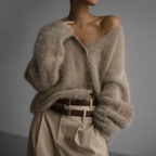 Claire | Cardigan Luxueux Tendance Printanier Élégant