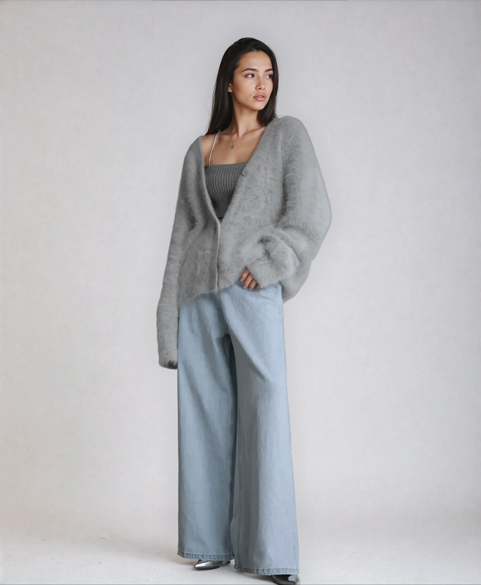 Claire | Cardigan Luxueux Tendance Printanier Élégant