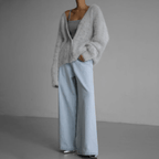Claire | Cardigan Luxueux Tendance Printanier Élégant
