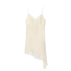Élodie | Robe Mini Dos Nu Satin Tendance Élégant