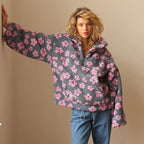 SWEET SUANA™ – Pull Oversize à Motifs Fleuris