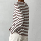 Nicole - Pull Rayé Chic