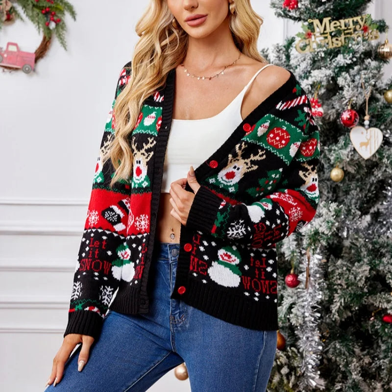 Camille | Cardigan en Tricot Joyeux Printanier Chic
