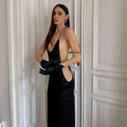 Claire | Robe Maxi Dos Ouvert Tendance Éblouissante