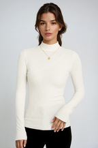 Chloé | Haut à Col Montant Tendance Élégant