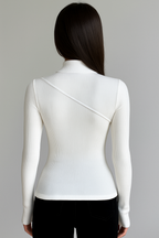 Chloé | Haut à Col Montant Tendance Élégant