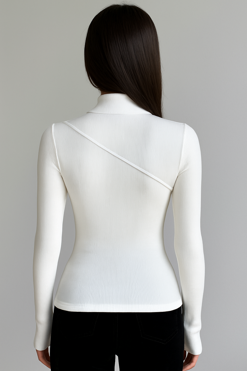 Chloé | Haut à Col Montant Tendance Élégant