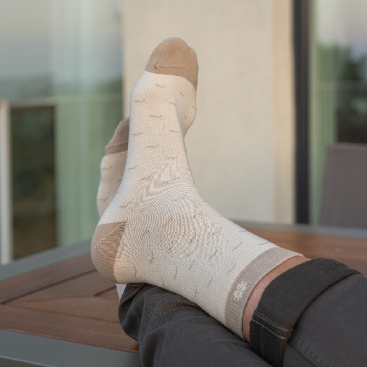 Chaussettes élégantes - Motifs terrestres (3 paires)