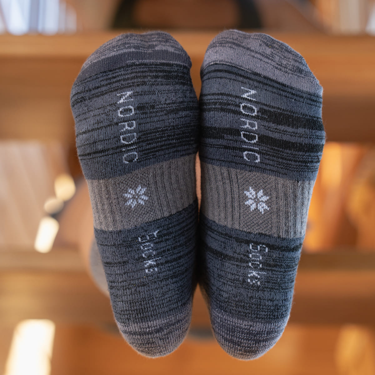 Chaussettes de randonnée grises - Lot de 5 paires
