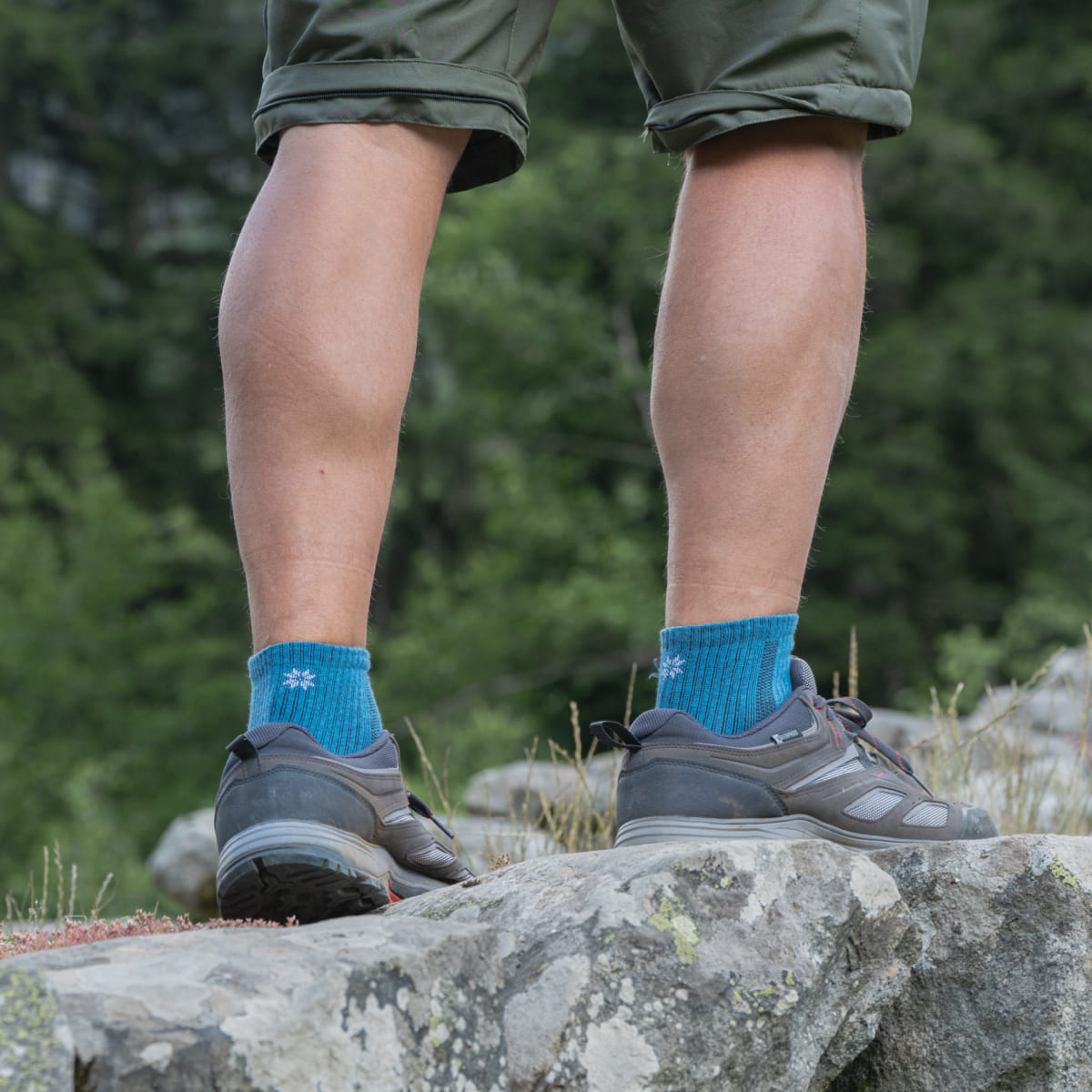 Randonnée - Basses Chaussettes Bleues (1 paire)