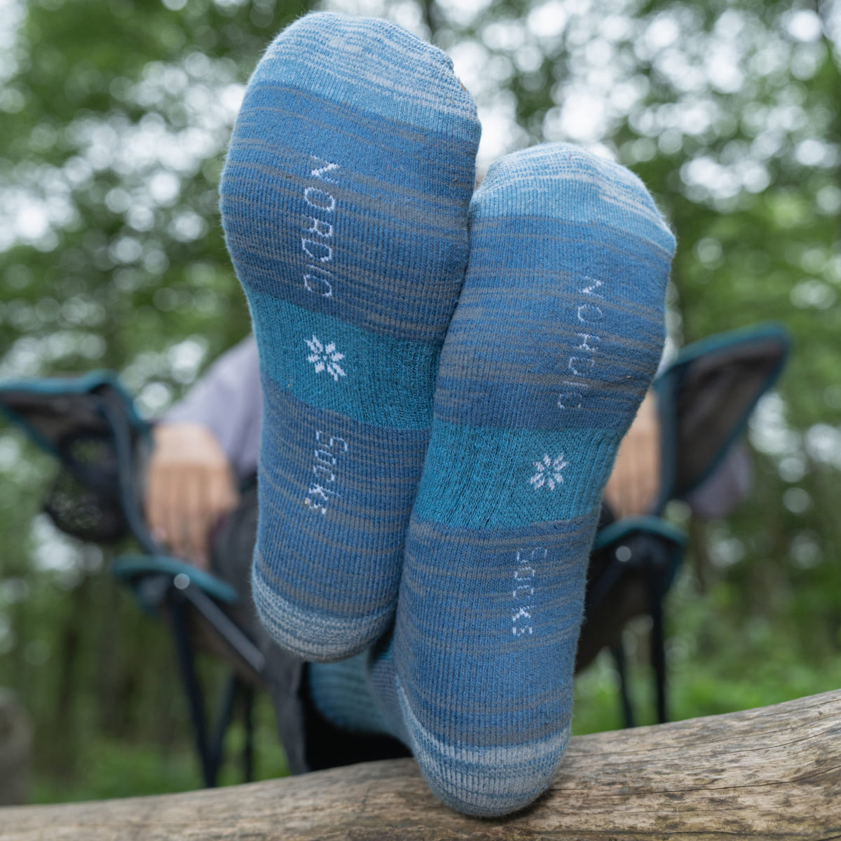 Randonnée - Basses Chaussettes Bleues (1 paire)